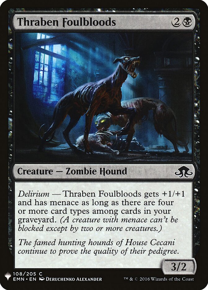 Putri-sangues de Thraben / Thraben Foulbloods - Magic: The Gathering - MoxLand