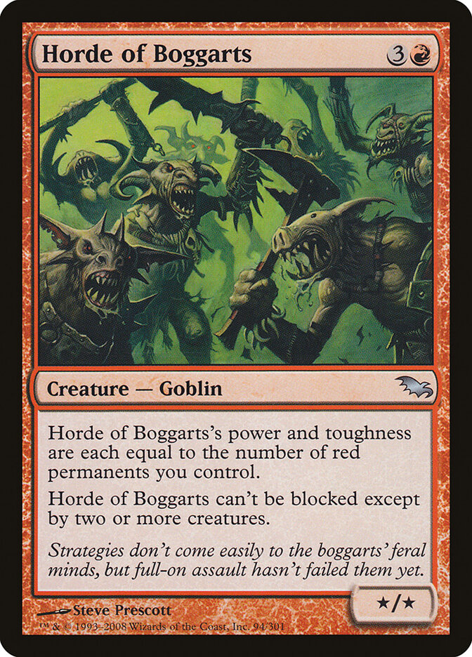 Horda de Papões / Horde of Boggarts - Magic: The Gathering - MoxLand