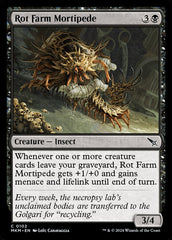 Centopeia Mortífera da Podridão / Rot Farm Mortipede - Magic: The Gathering - MoxLand