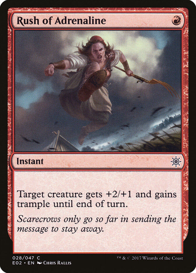Ímpeto de Adrenalina / Rush of Adrenaline - Magic: The Gathering - MoxLand