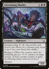 Esmagador dos Dentes Macabros / Gloomfang Mauler - Magic: The Gathering - MoxLand
