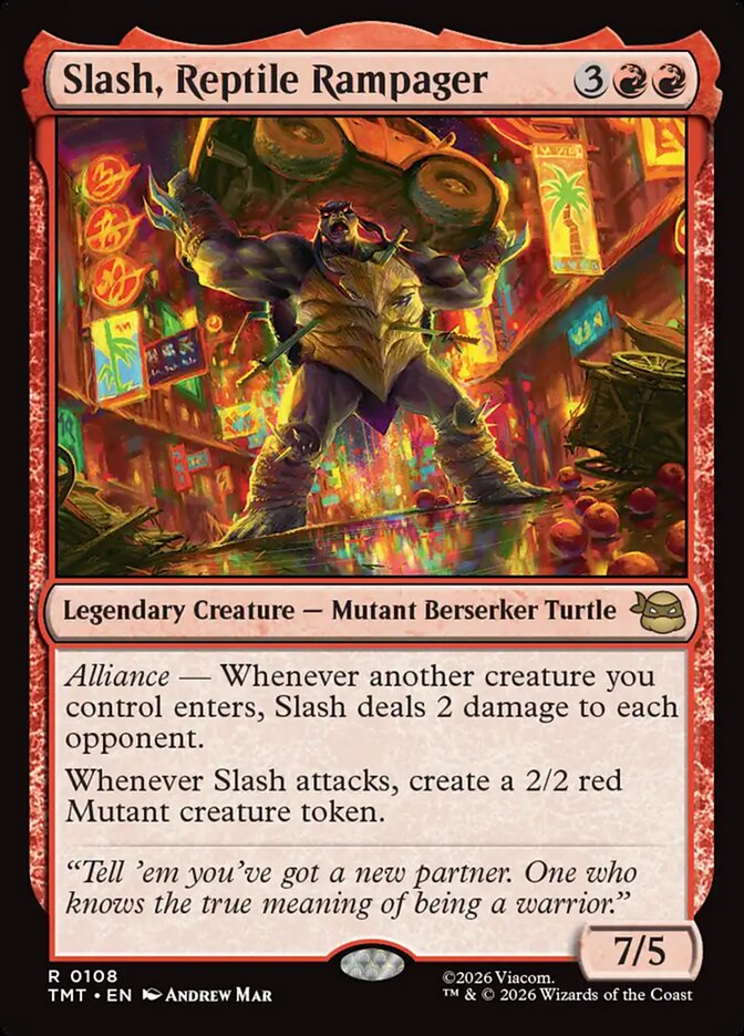 Slash, Reptile Rampager - Magic: The Gathering - MoxLand