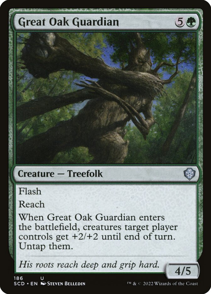 Grande Carvalho Guardião / Great Oak Guardian - Magic: The Gathering - MoxLand