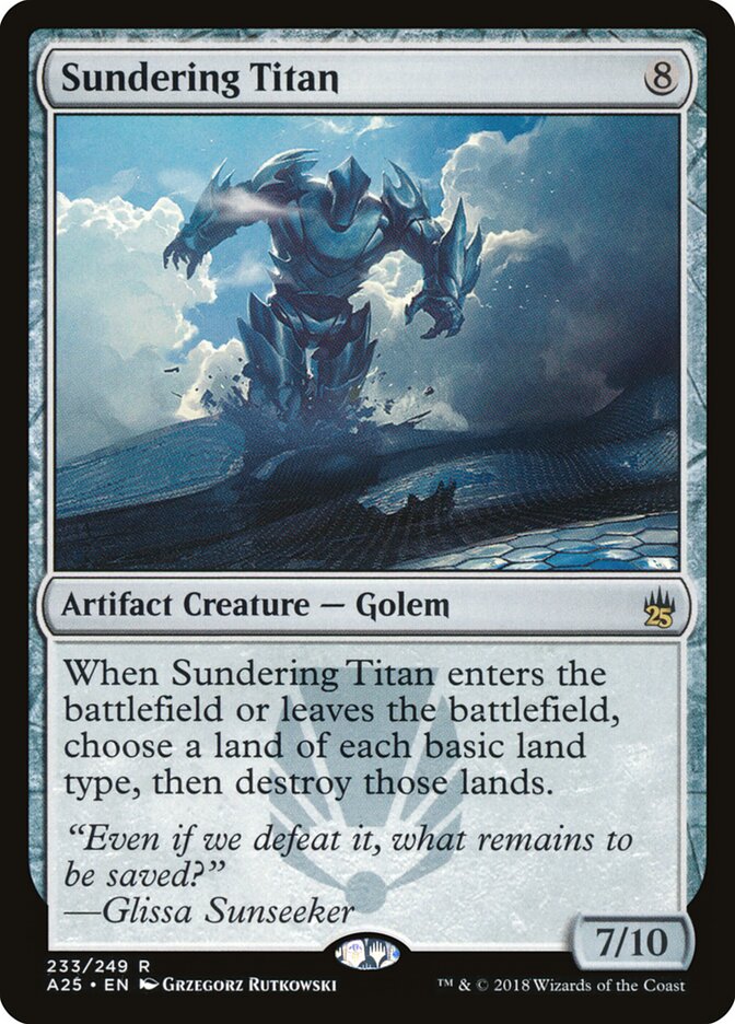 Titã Esfacelador / Sundering Titan - Magic: The Gathering - MoxLand