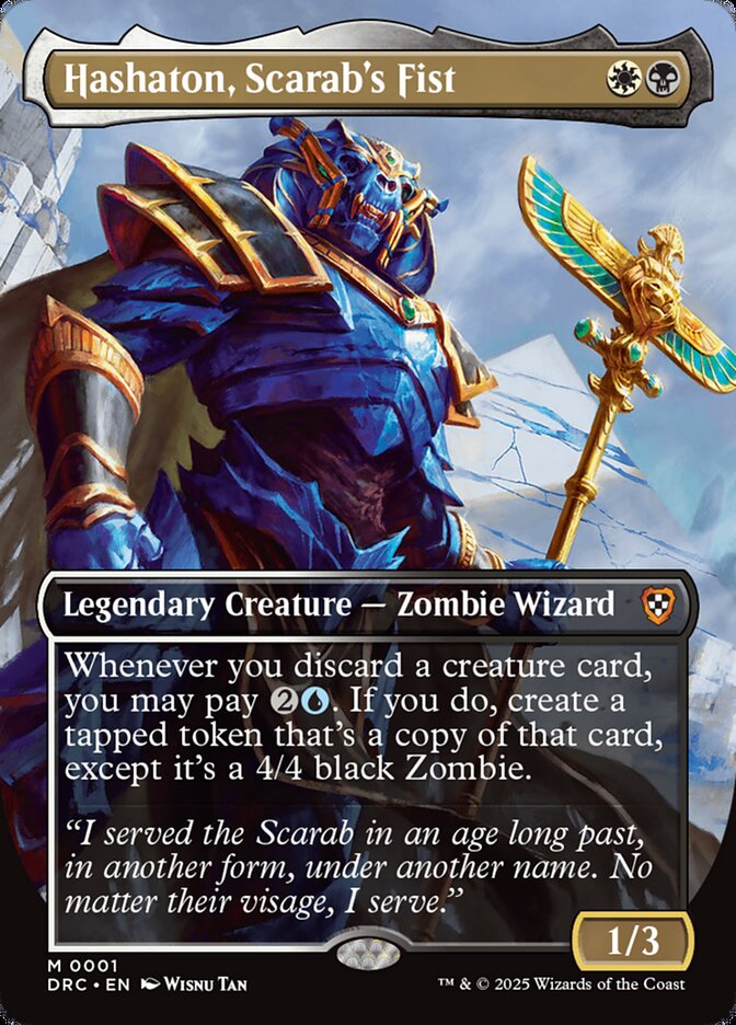 Hashaton, Scarab's Fist - Magic: The Gathering - MoxLand