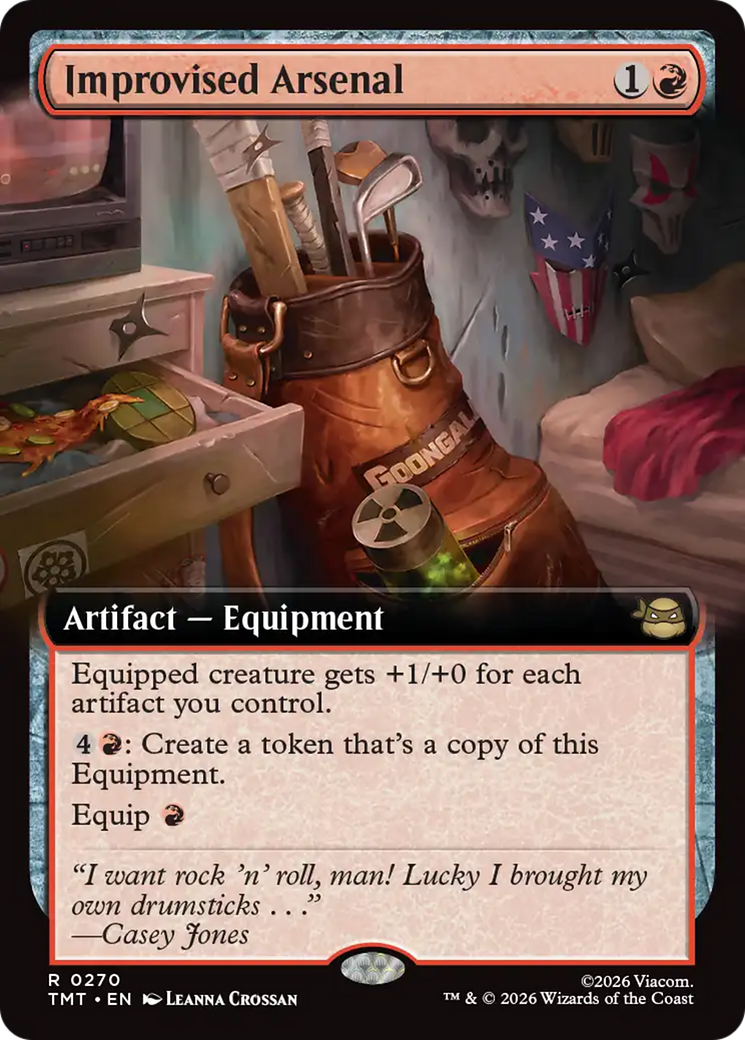 Improvised Arsenal - Magic: The Gathering - MoxLand