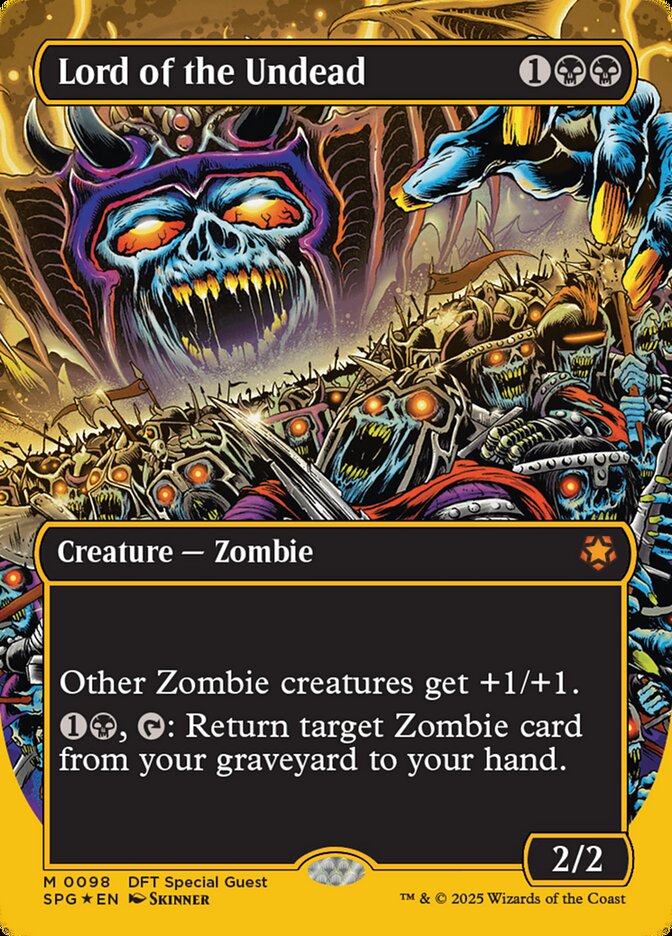 Senhor dos Mortos-Vivos / Lord of the Undead - Magic: The Gathering - MoxLand