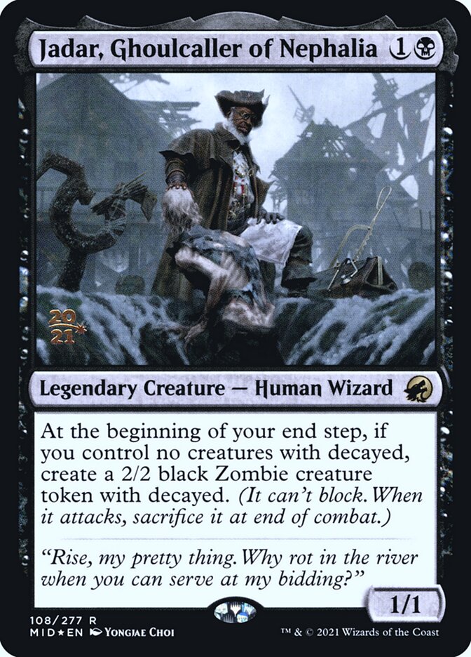 Jadar, Invocador de Carniçais de Nefália / Jadar, Ghoulcaller of Nephalia - Magic: The Gathering - MoxLand