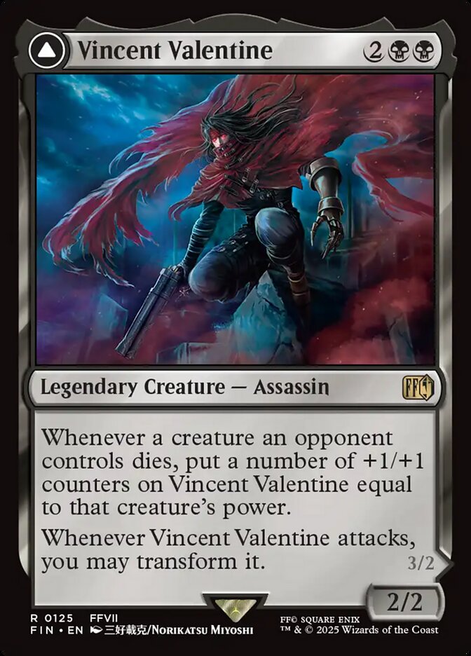 Vincent Valentine - Magic: The Gathering - MoxLand