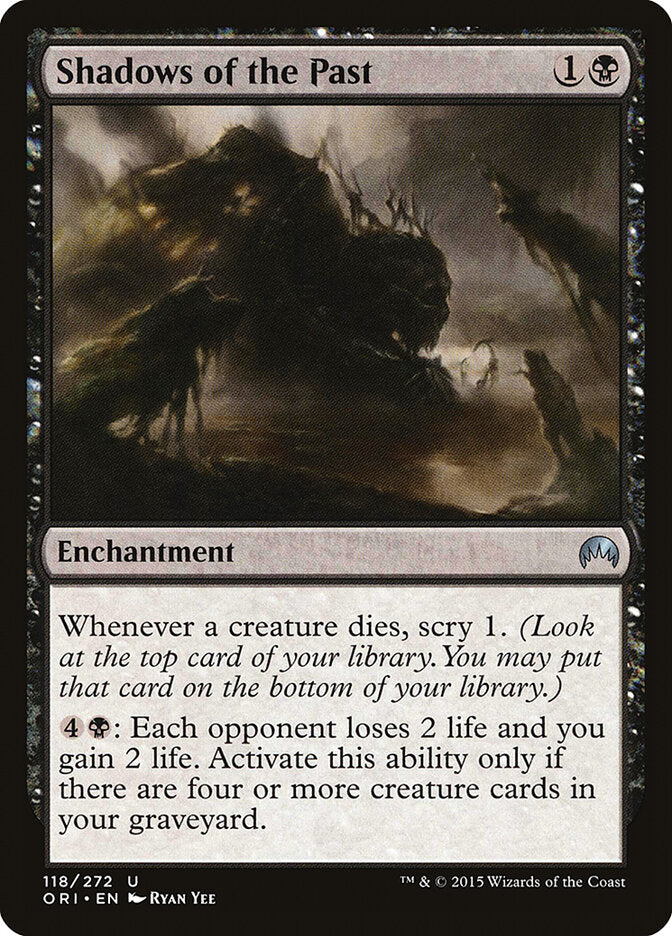Sombras do Passado / Shadows of the Past - Magic: The Gathering - MoxLand