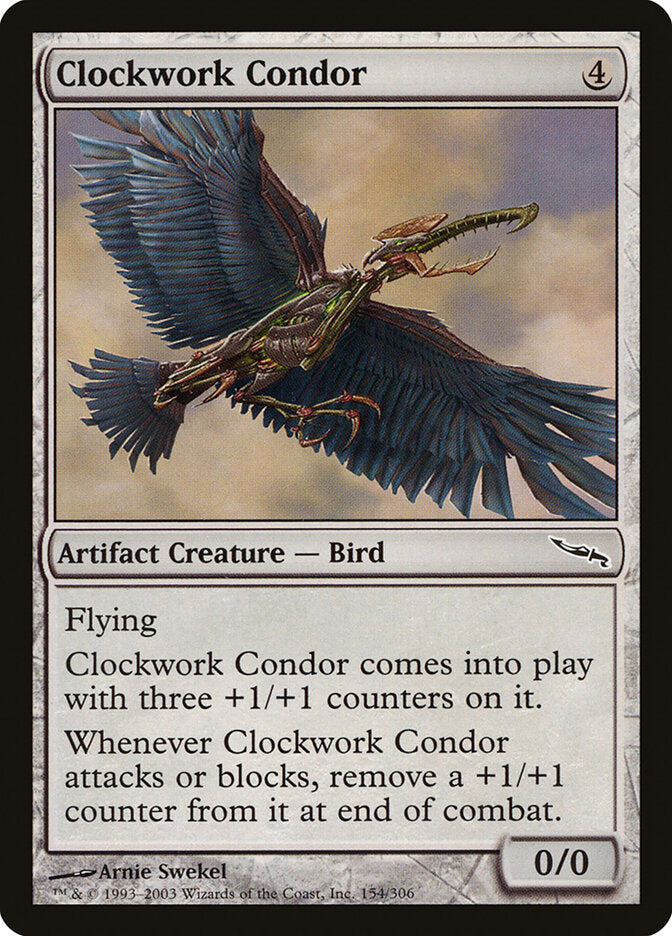 Condor Mecânico / Clockwork Condor - Magic: The Gathering - MoxLand