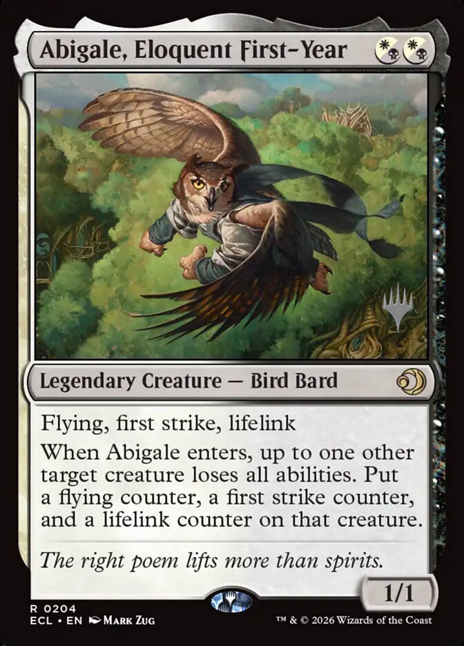 Abigale, Eloquent First-Year - Magic: The Gathering - MoxLand
