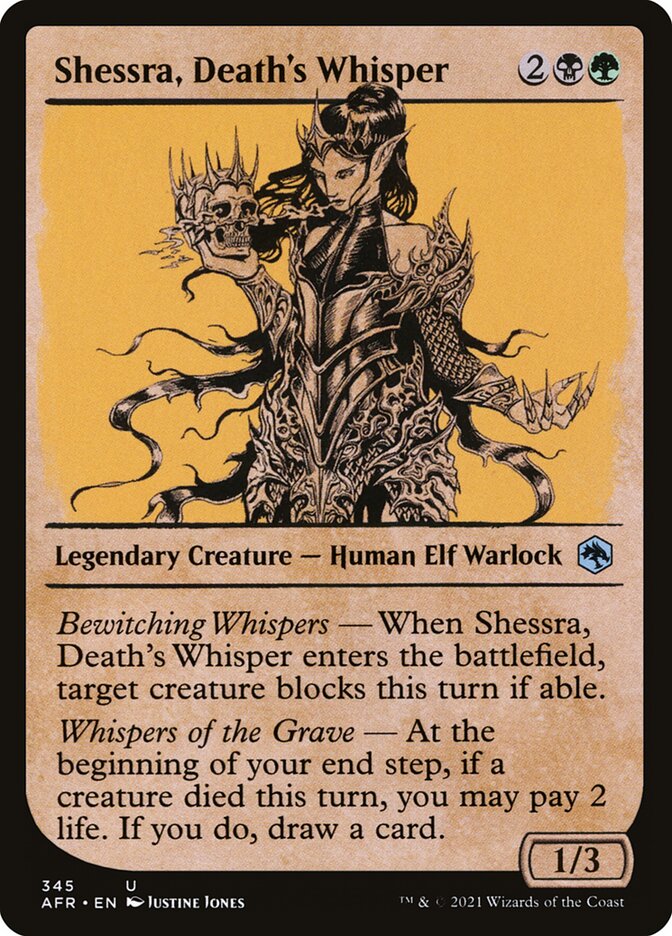 Shessra, Sussurrante da Morte / Shessra, Death's Whisper - Magic: The Gathering - MoxLand