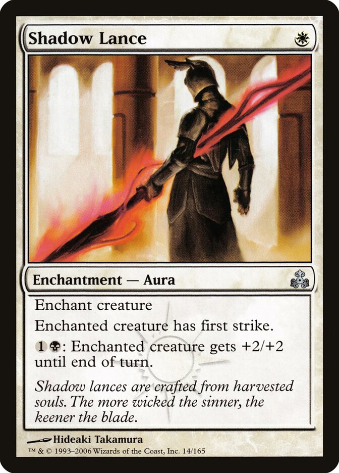 Lança Nefasta / Shadow Lance - Magic: The Gathering - MoxLand