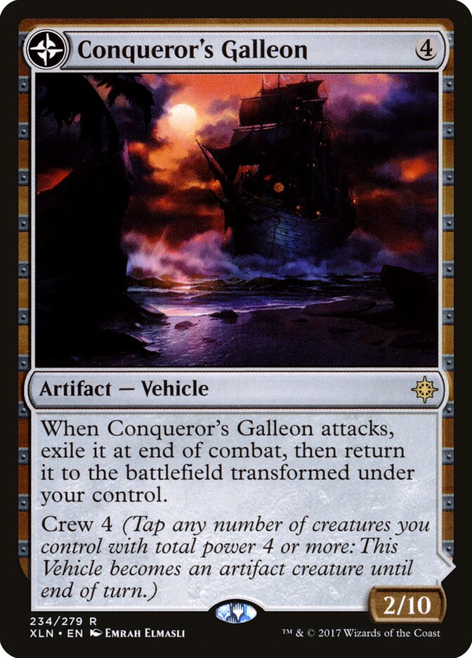 Galeão do Conquistador / Conqueror's Galleon - Magic: The Gathering - MoxLand