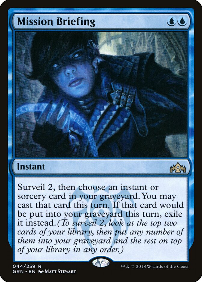 Instruções de Missão / Mission Briefing - Magic: The Gathering - MoxLand