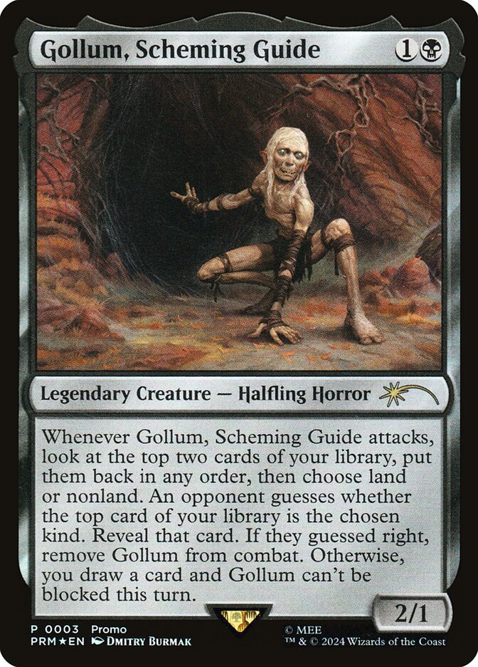Gollum, Guia Ardiloso / Gollum, Scheming Guide - Magic: The Gathering - MoxLand