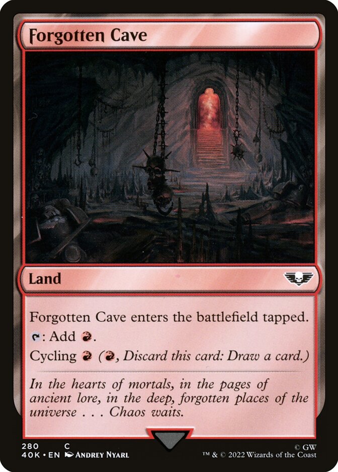Caverna Esquecida / Forgotten Cave - Magic: The Gathering - MoxLand