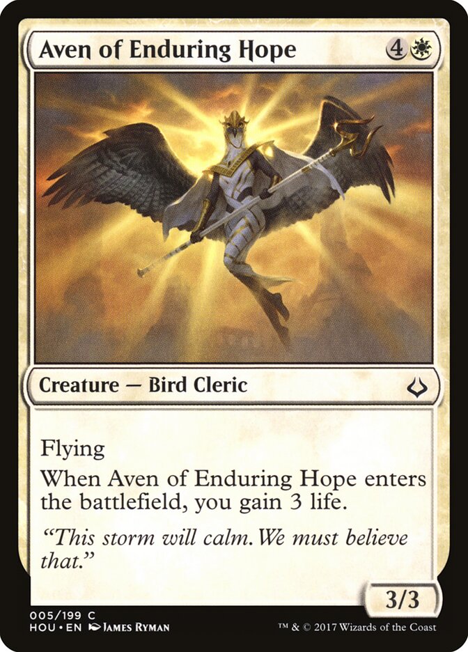 Aviana da Esperança Duradoura / Aven of Enduring Hope - Magic: The Gathering - MoxLand