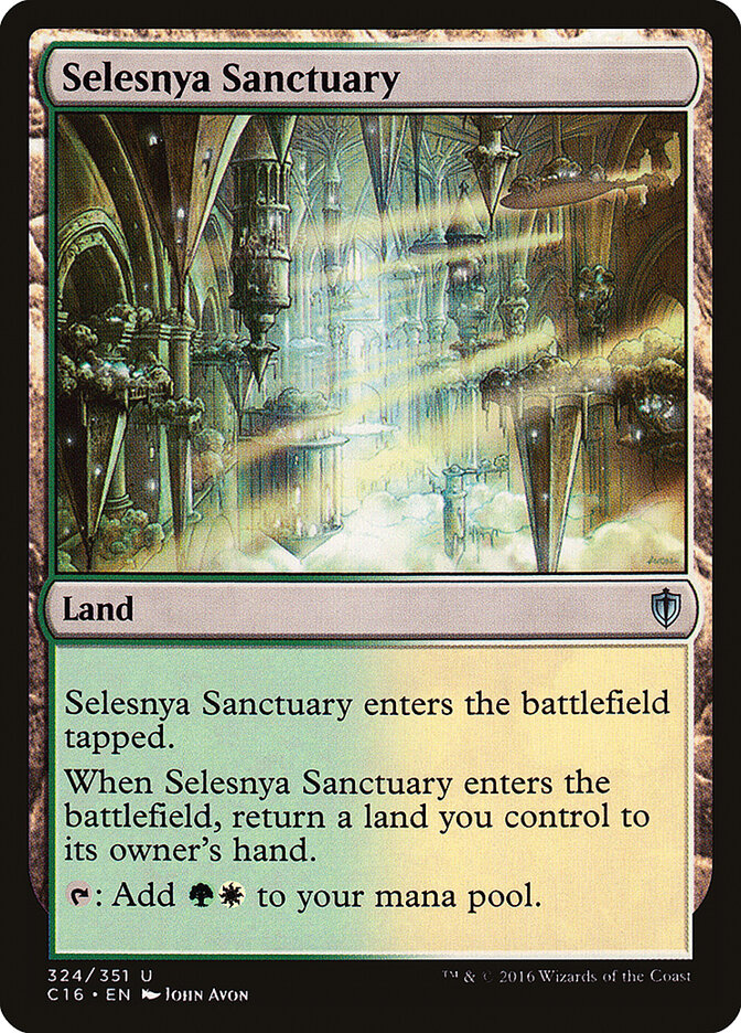Santuário Selesnya / Selesnya Sanctuary - Magic: The Gathering - MoxLand
