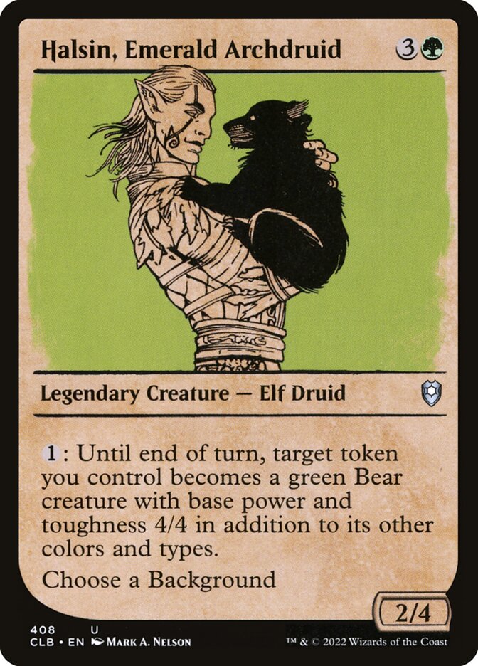 Halsin, Arquidruida Esmeralda / Halsin, Emerald Archdruid - Magic: The Gathering - MoxLand