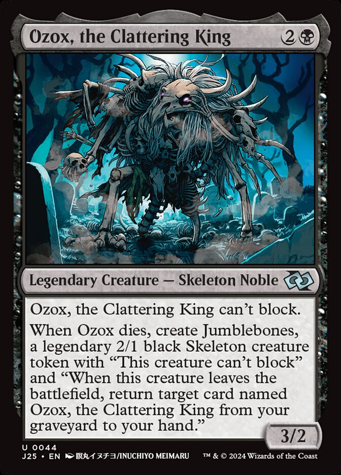 Ozox, the Clattering King - Magic: The Gathering - MoxLand