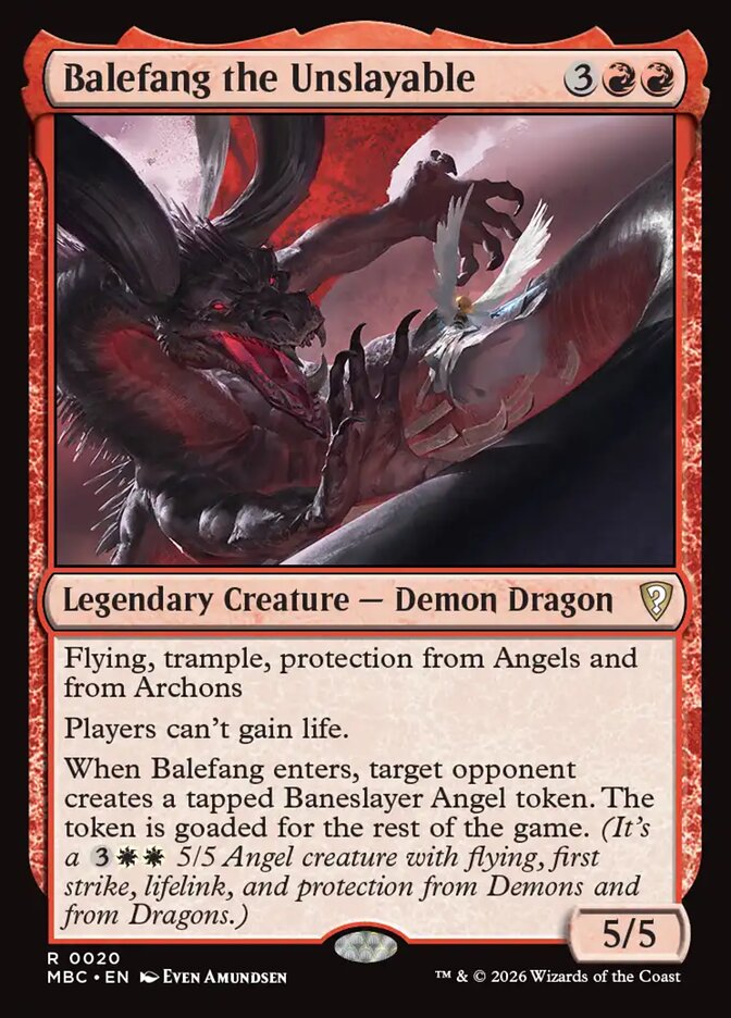 Balefang the Unslayable - Magic: The Gathering - MoxLand