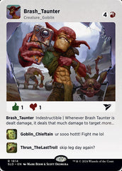 Provocador Petulante / Brash Taunter - Magic: The Gathering - MoxLand