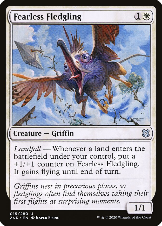 Filhotinho Intrépido / Fearless Fledgling - Magic: The Gathering - MoxLand