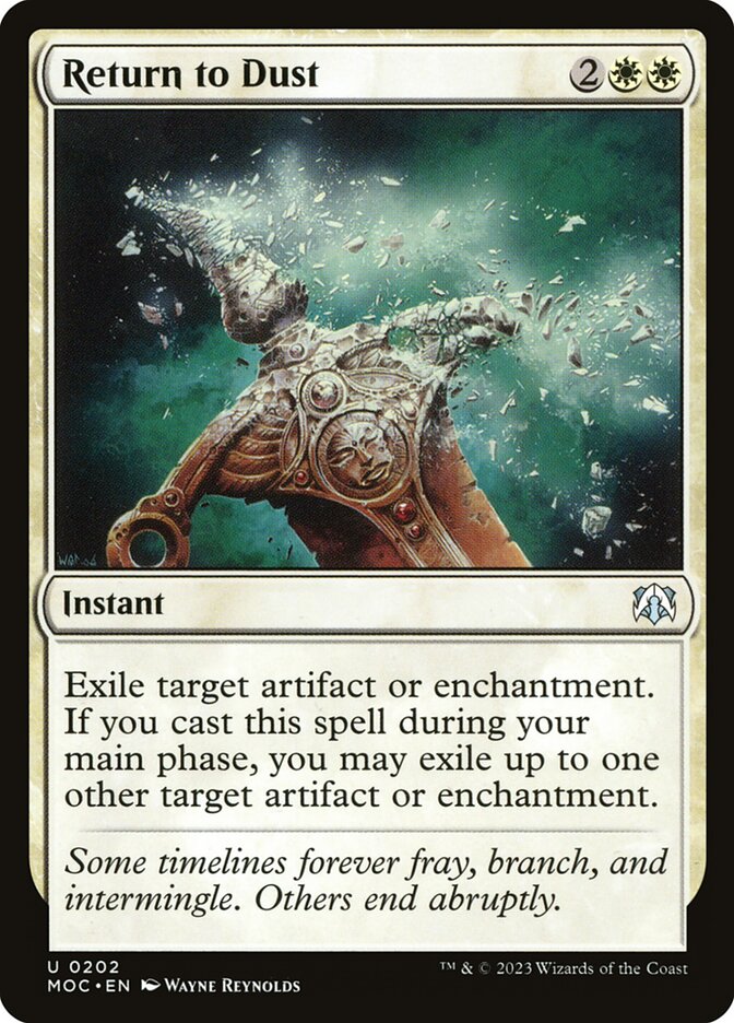 Voltar ao Pó / Return to Dust - Magic: The Gathering - MoxLand