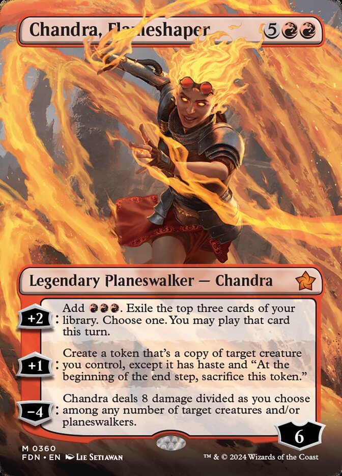Chandra, Moldadora de Chamas / Chandra, Flameshaper - Magic: The Gathering - MoxLand