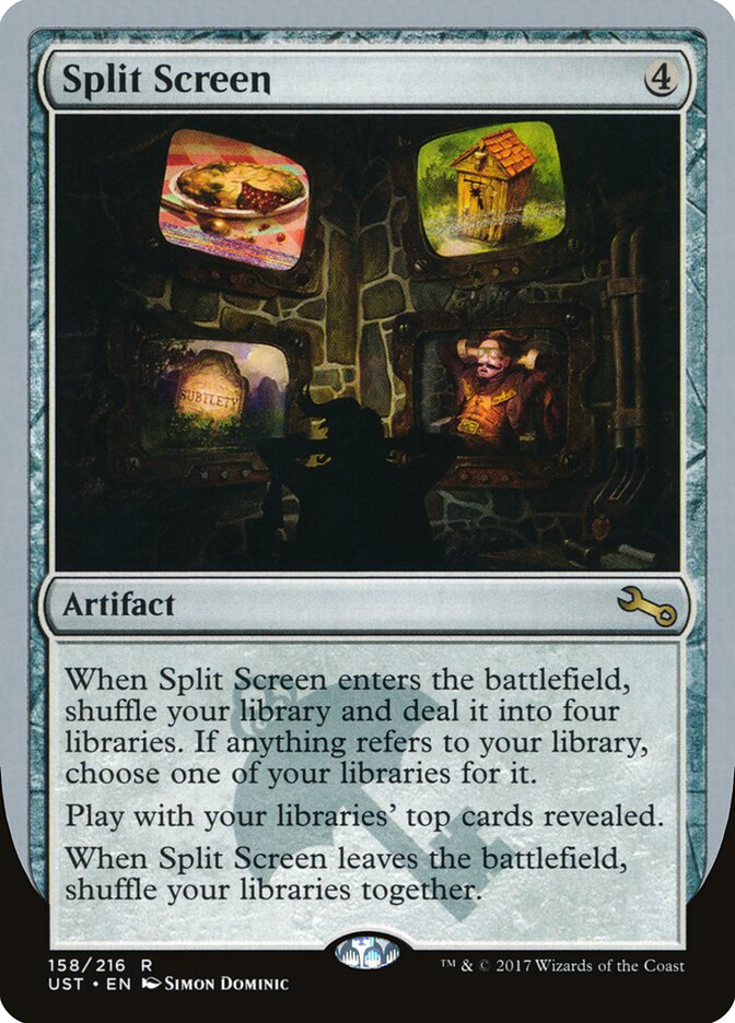 Split Screen - Magic: The Gathering - MoxLand