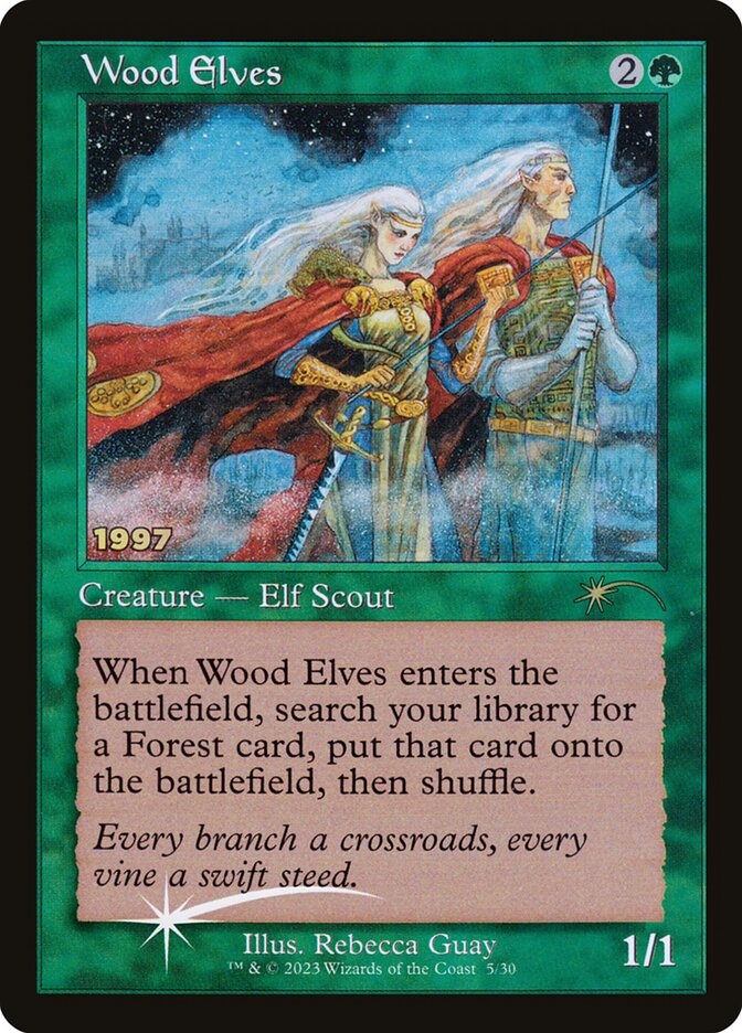 Elfos da Floresta / Wood Elves - Magic: The Gathering - MoxLand
