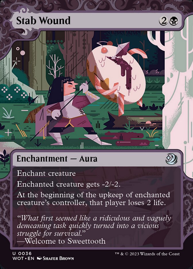 Ferimento de Estocada / Stab Wound - Magic: The Gathering - MoxLand