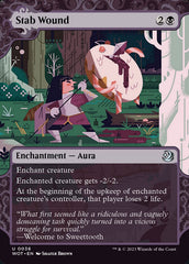 Ferimento de Estocada / Stab Wound - Magic: The Gathering - MoxLand