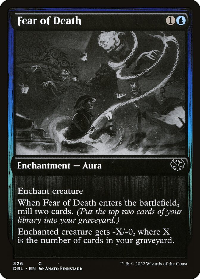 Medo da Morte / Fear of Death - Magic: The Gathering - MoxLand