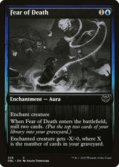 Medo da Morte / Fear of Death - Magic: The Gathering - MoxLand