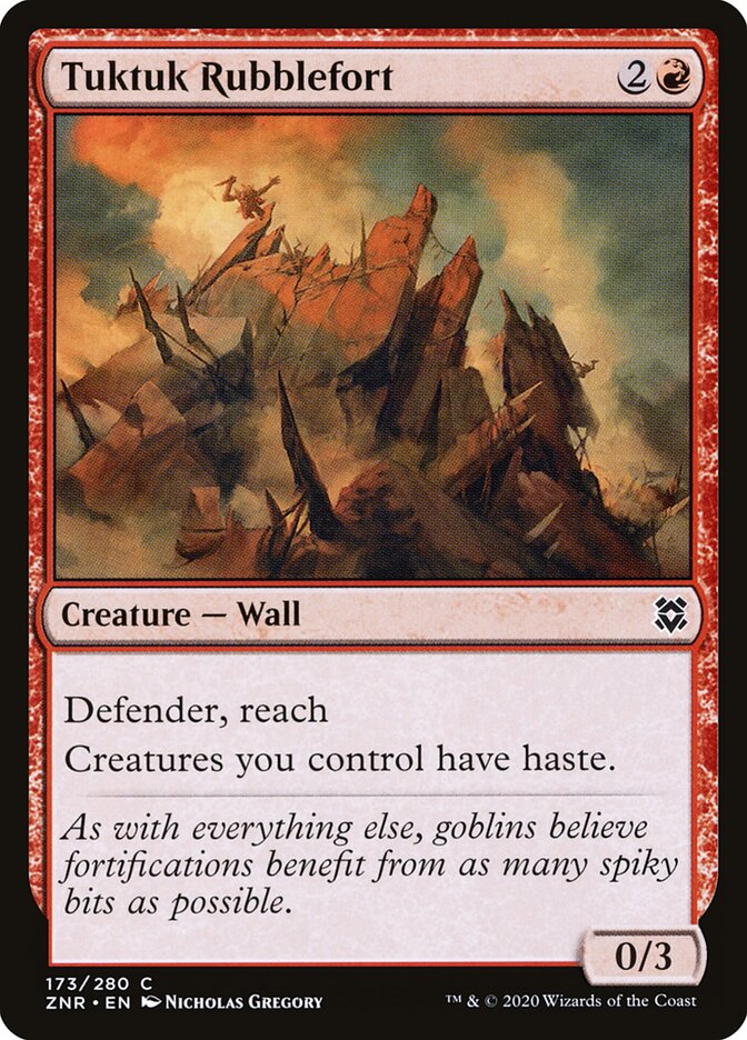 Forte dos Escombros Tuktuk / Tuktuk Rubblefort - Magic: The Gathering - MoxLand