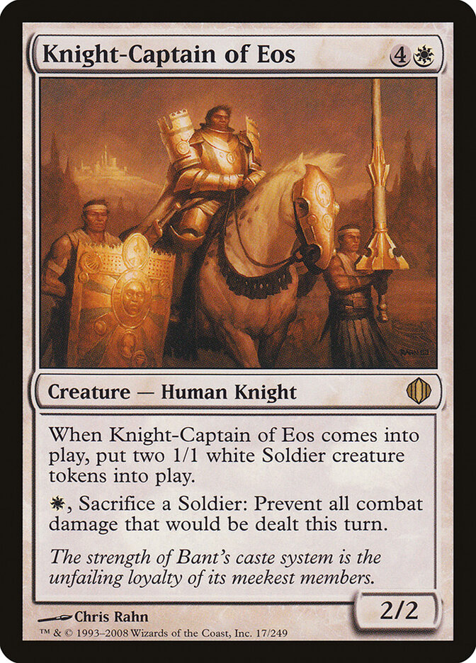 Cavaleiro-Capitão de Eos / Knight-Captain of Eos - Magic: The Gathering - MoxLand