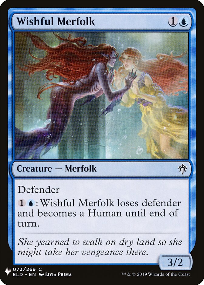Tritã Desejosa / Wishful Merfolk - Magic: The Gathering - MoxLand