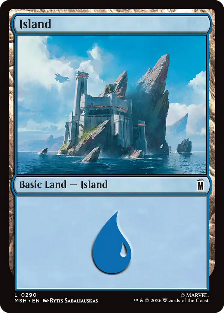 Ilha / Island - Magic: The Gathering - MoxLand