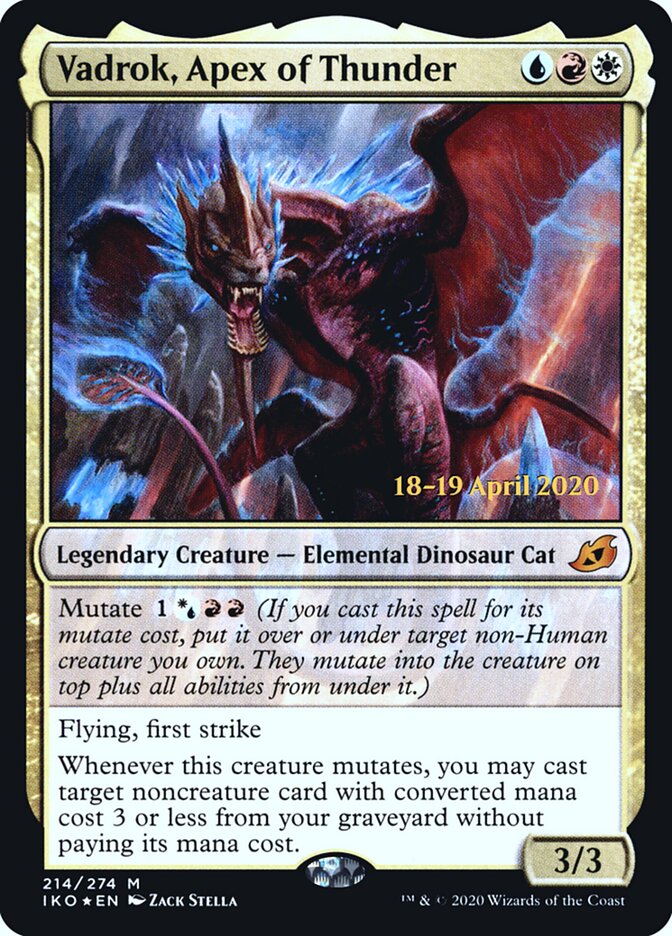 Vadrok, Ápice do Trovão / Vadrok, Apex of Thunder - Magic: The Gathering - MoxLand