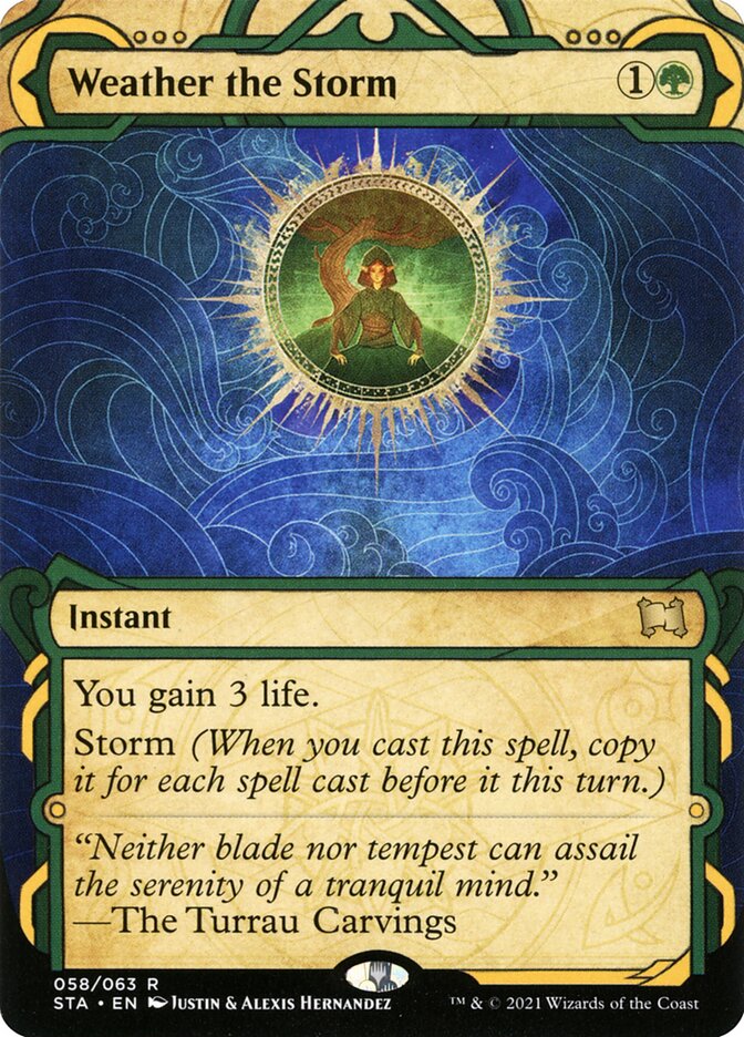 Resistir à Tempestade / Weather the Storm - Magic: The Gathering - MoxLand