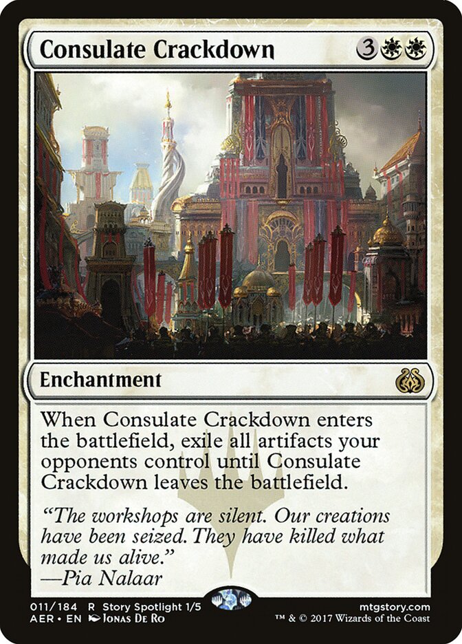 Repressão do Consulado / Consulate Crackdown - Magic: The Gathering - MoxLand