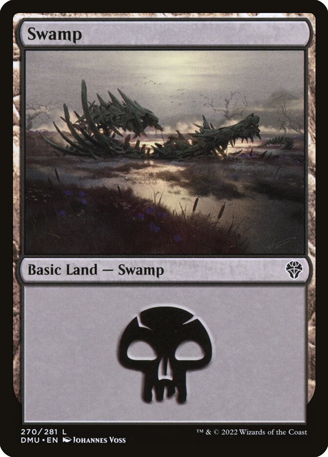 Pântano / Swamp - Magic: The Gathering - MoxLand
