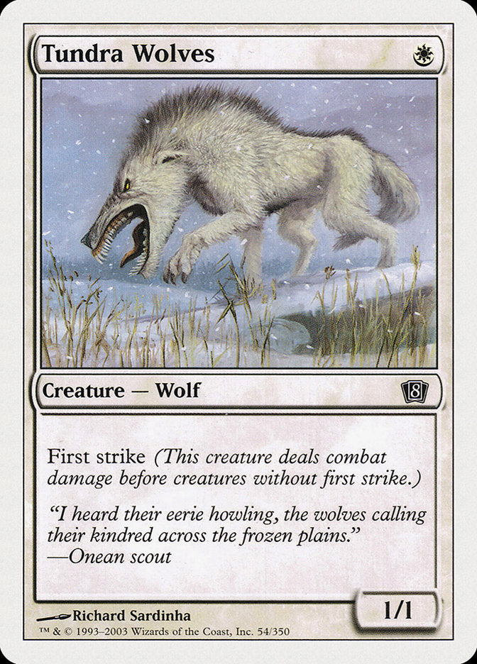 Lobos da Tundra / Tundra Wolves - Magic: The Gathering - MoxLand