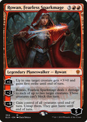 Rowan, Maga de Centelhas Destemida / Rowan, Fearless Sparkmage - Magic: The Gathering - MoxLand