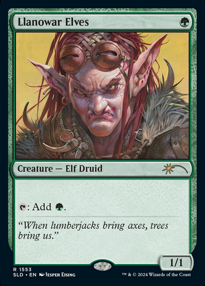 Elfos de Llanowar / Llanowar Elves - Magic: The Gathering - MoxLand