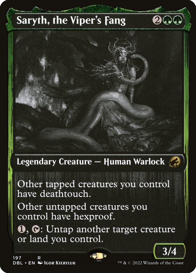Saryth, a Presa da Víbora / Saryth, the Viper's Fang - Magic: The Gathering - MoxLand