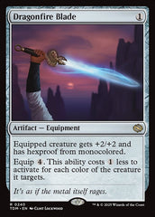 Lâmina do Fogo Dracônico / Dragonfire Blade - Magic: The Gathering - MoxLand